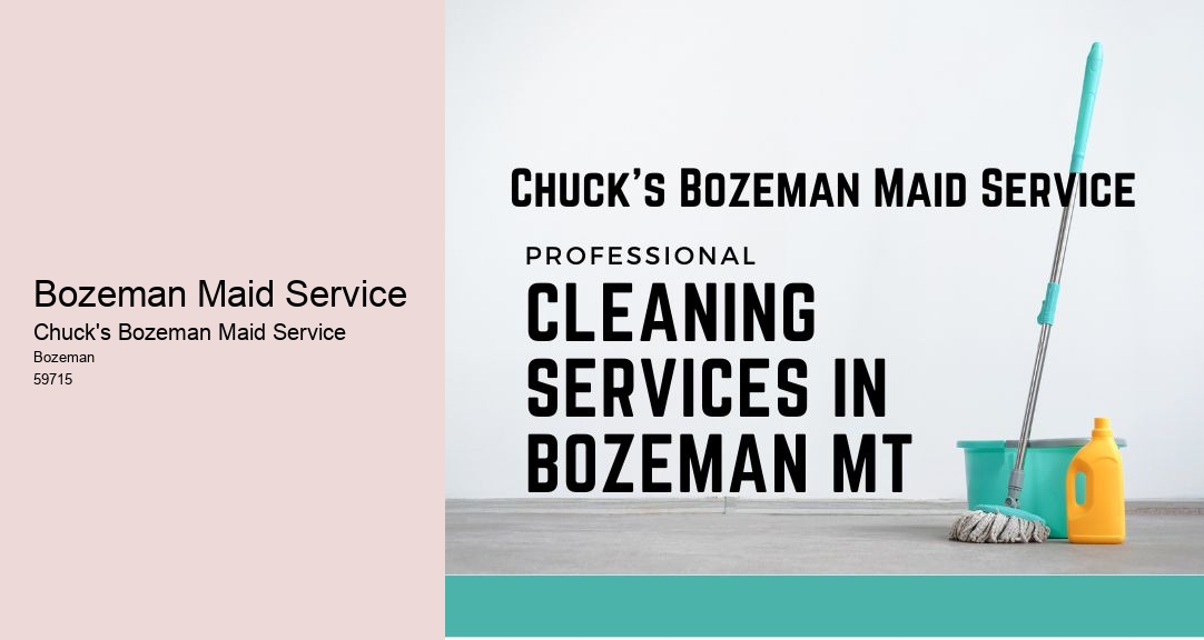 Bozeman Maid Service
